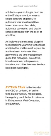 Automate Your Busywork - Ayetkin Tank [KSIĄŻKA]