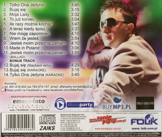 After Party: Tylko ona jedyna [CD]