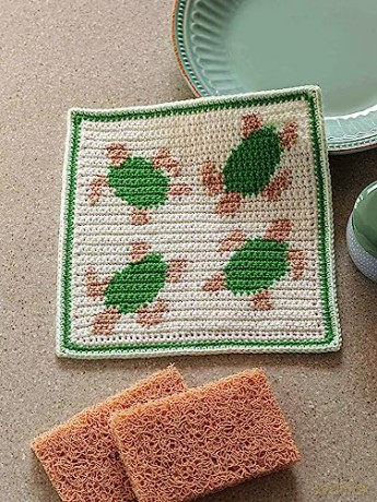 By The Sea Dishcloths - Annies Crochet [KSIĄŻKA]