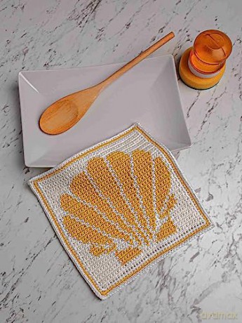 By The Sea Dishcloths - Annies Crochet [KSIĄŻKA]