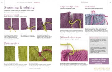 Compact Beginners Guide To Knitting - Sian Brown [KSIĄŻKA]