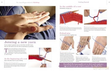 Compact Beginners Guide To Knitting - Sian Brown [KSIĄŻKA]