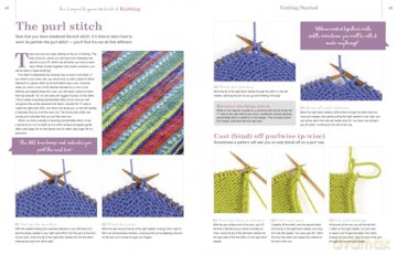 Compact Beginners Guide To Knitting - Sian Brown [KSIĄŻKA]