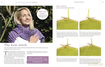 Compact Beginners Guide To Knitting - Sian Brown [KSIĄŻKA]