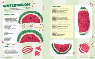 Cute Crocheted Food 24 Tasty Designs - Emma Varnam [KSIĄŻKA]