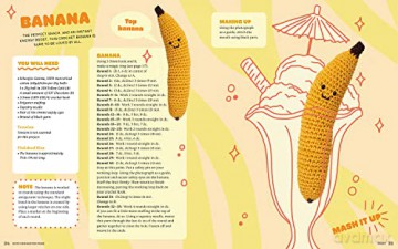 Cute Crocheted Food 24 Tasty Designs - Emma Varnam [KSIĄŻKA]