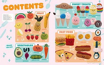 Cute Crocheted Food 24 Tasty Designs - Emma Varnam [KSIĄŻKA]