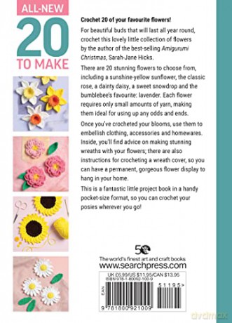 Flowers To Crochet - Sarah-Jane Hicks [KSIĄŻKA]