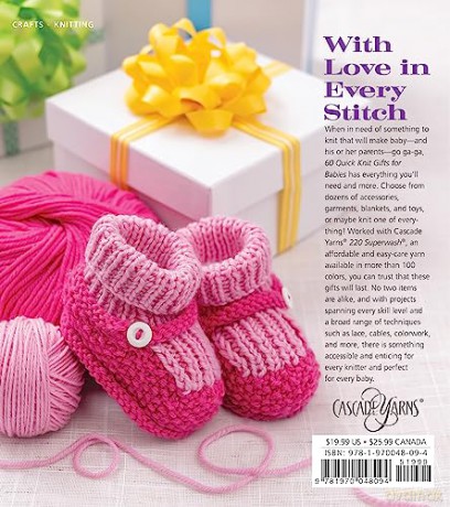 60 Quick Knit Gifts For Babies [KSIĄŻKA]