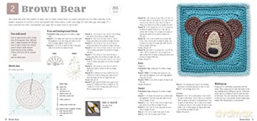 Animal Granny Squares - Leonie Morgan [KSIĄŻKA]