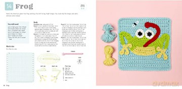 Animal Granny Squares - Leonie Morgan [KSIĄŻKA]