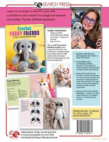 Crochet Furry Friends - Ashley Parker [KSIĄŻKA]