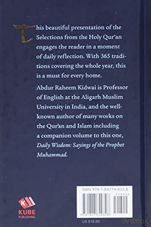 Daily Wisdom Selections From The Quran - Abdur Raheem Kidwai [KSIĄŻKA]