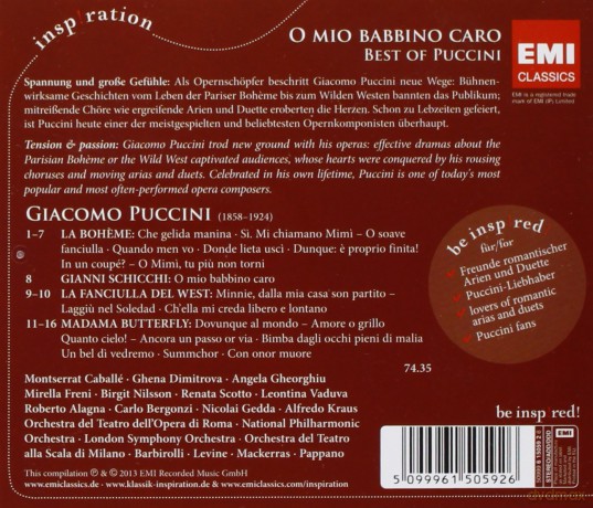 Alagna: O Mio Babbino Caro: Best Of Puccini [CD]