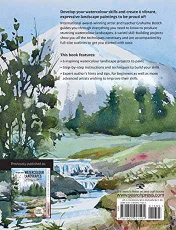 Anyone Can Paint Watercolour Landscapes - Grahame Booth [KSIĄŻKA]