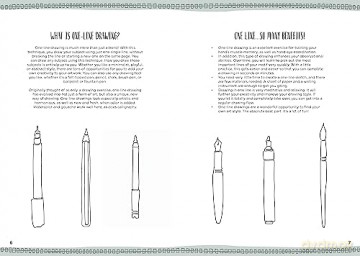 Drawing One Line Drawing - Heinke Nied [KSIĄŻKA]