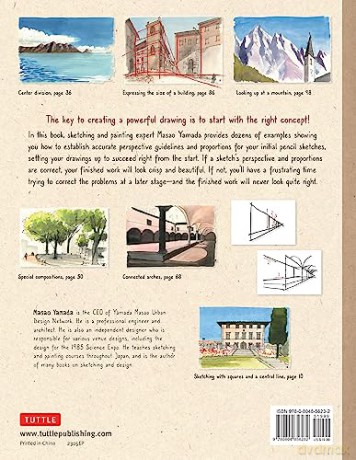 Beginners Guide To Sketching Buildings L - Masao Yamada [KSIĄŻKA]