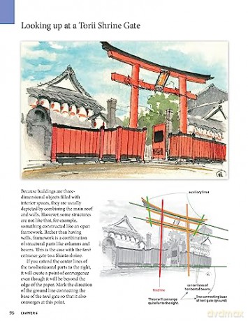 Beginners Guide To Sketching Buildings L - Masao Yamada [KSIĄŻKA]