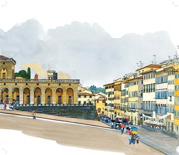 Florence Sketchbook - Fabrice Moireau [KSIĄŻKA]