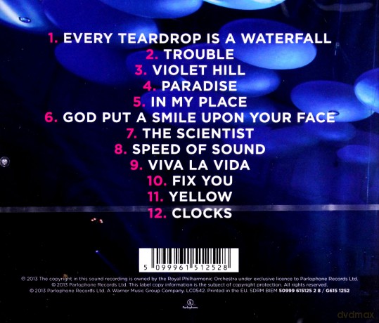 Royal Philharmonic Orchestra: Symphonic Coldplay [CD]