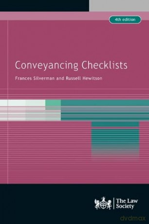Conveyancing Checklists - Frances Silverman [KSIĄŻKA]