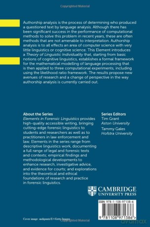A Theory Of Linguistic Individuality Fo - Nini Andrea [KSIĄŻKA]