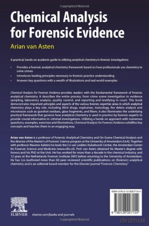 Chemical Analysis For Forensic Evidence - Arian Van Asten [KSIĄŻKA]