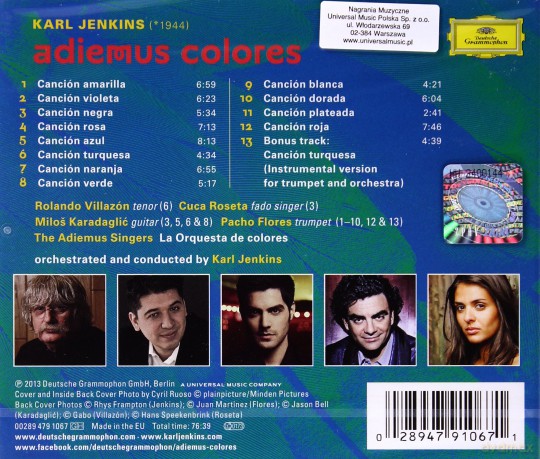 Karl Jenkins: Adiemus Colores [CD]