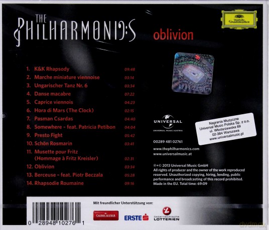 The Philharmonics: Oblivion [CD]