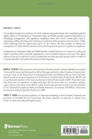 Fundamentals Of Occupational Safety And - Mark Friend [KSIĄŻKA]