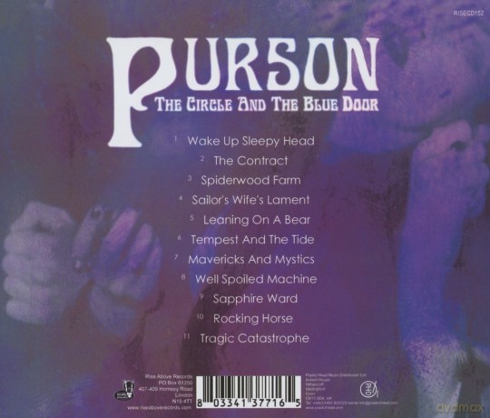Purson: The Circle And The Blue Door [CD]