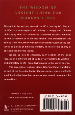 Art Of War The Classic Guide To Strategy - Sun Tzu [KSIĄŻKA]