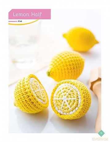 Adorable Fruits Vegetables To Crochet - Marie Clesse [KSIĄŻKA]