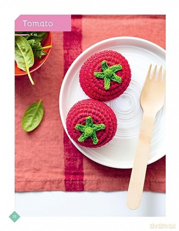 Adorable Fruits Vegetables To Crochet - Marie Clesse [KSIĄŻKA]