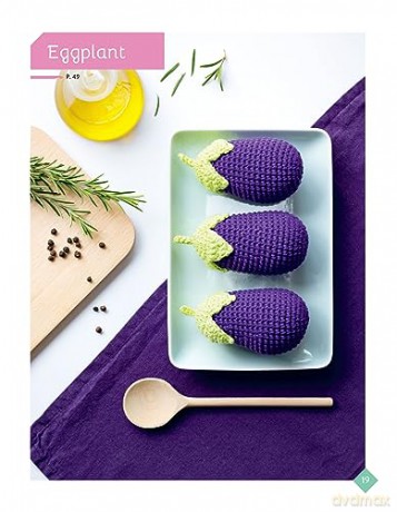 Adorable Fruits Vegetables To Crochet - Marie Clesse [KSIĄŻKA]