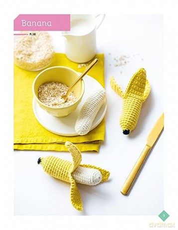 Adorable Fruits Vegetables To Crochet - Marie Clesse [KSIĄŻKA]