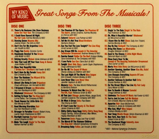 Great Songs From The Musicals [3CD]