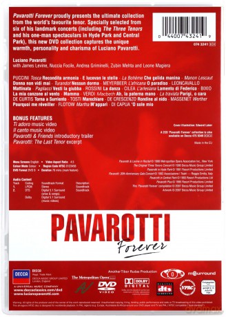 Luciano Pavarotti: Pavarotti Forever [DVD]