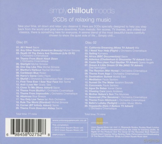 Simply Chillout Moods [2CD]