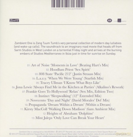 Zambient One (digipack) [CD]