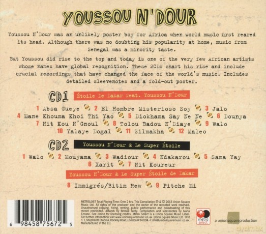 Youssou N'dour: Senegal Super Star (digipack) [2CD]