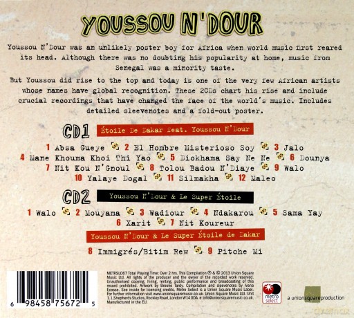 Youssou N'dour: Senegal Super Star (digipack) [2CD]
