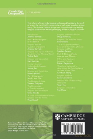 Cambridge Companion To Kazuo Ishiguro - Andrew Bennett [KSIĄŻKA]