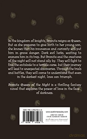 Bronita The Queen Of Night - Esterina Peka [KSIĄŻKA]