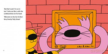 Ceri Deri The Very Smelly Telly Show - Max Low [KSIĄŻKA]