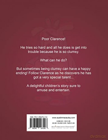 Clarence The Clumsy Monster - Maggie Crackles [KSIĄŻKA]