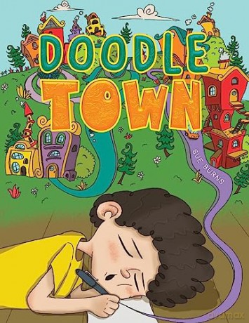 Doodle Town - Sue Burns [KSIĄŻKA]