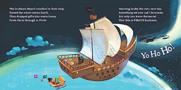 Ho Ho Ho A Pirates Christmas For Me - Red [KSIĄŻKA]