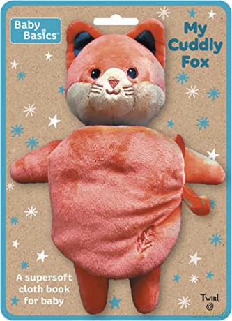 Cuddly Fox A Soft Cloth Book For Babies - Lucie Brunelliere [KSIĄŻKA]
