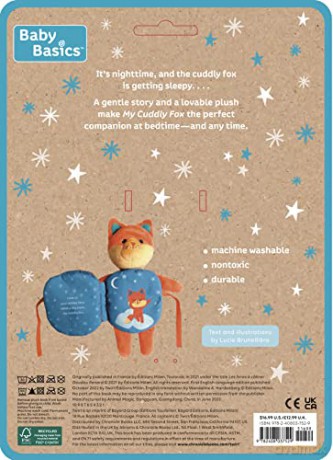 Cuddly Fox A Soft Cloth Book For Babies - Lucie Brunelliere [KSIĄŻKA]
